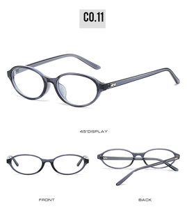 Detail view of oval grey-blue sunglasses with heart decorations on temples in multiple angles