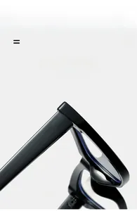 Detail of high-quality hinge on lightweight black eyewear frames with elastic material