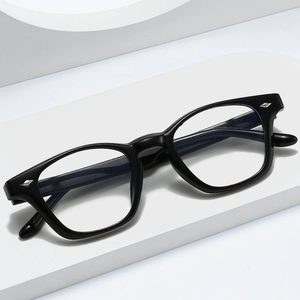 Women Optical Glasses TR90 Square Anti Blue Light Filter Eyewear Frame Fashion Retro Style Prescription Ready