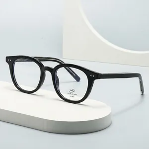 Vintage Oval Anti Blue Light Glasses TR90 Frame UV400 Protection Retro Optical Eyewear For Women