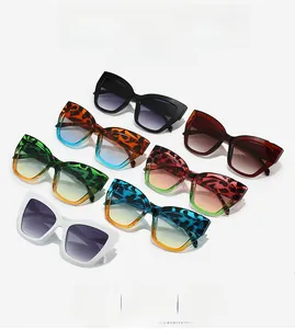 Detailed display of vintage cat-eye sunglasses in various colors with thick frames