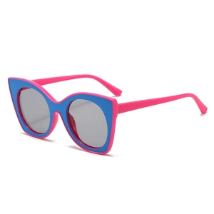 Trendy Cat Eye Sunglasses For Women Vintage PC Frame UV400 Protection Fashion Outdoor Travel Eyewear