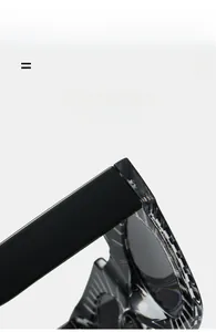 Macro view of lightweight square sunglasses frame featuring striped temple design and flexible hinge