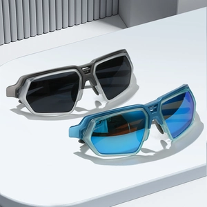 Sports Sunglasses Cycling Glasses PC Frame UV400 Protection Reflective Lenses Outdoor Fishing Golf Fashion Design