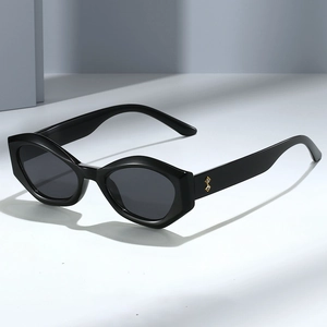 Lunettes De Soleil Yeux De Chat Géométriques Monture PC Verres AC Protection UV400 Luxe Vintage Mode Streetwear Pour Femmes Et Hommes