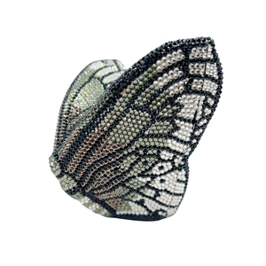 Exquisite butterfly crystal clutch bag with high density rhinestones for evening gala