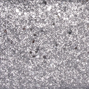Detailed macro view of silver glitter sequins and metallic texture on evening bag
