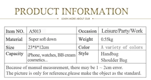 Size specifications and material details for velvet bridal clutch evening bag