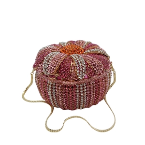 Luxus Strass Abendtasche Hohl Blumenkorb Clutch Für Damen Hochzeit Bankett Party Abschlussball Box Handtasche Mit Kette