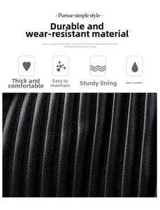 Vue détaillée du cuir plissé imperméable avec une texture tricotée robuste et durable