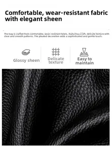 Gros plan sur la texture du cuir noir grainé résistant avec finition brillante
