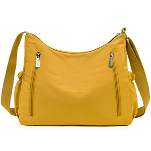 Women Crossbody Bag Oxford Cloth Large Capacity Multi Pocket Casual Shoulder Bag Lightweight Waterproof Hobo Style