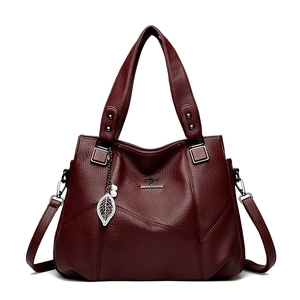 Handtaschen Damen Elegant PU Leder Litschitextur Große Kapazität Schulter Umhängetasche Mode Lässig Pendler Für Mutter