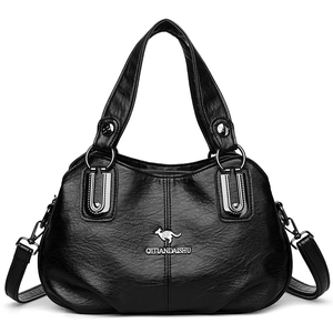 Borsa A Mano Da Donna In Pelle PU Trama Litchi Borsa A Tracolla Elegante Pendolare Quotidiano Donna Retro Borsa Da Trasporto