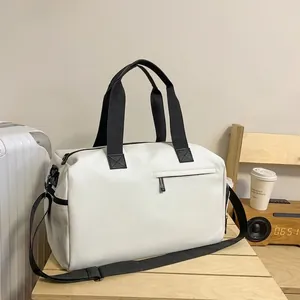 Sac De Voyage Grande Capacité Imperméable Tissu Oxford Séparation Sec Humide Compartiment Chaussures Fitness Pour Femmes