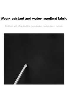 Close-up of durable water-resistant fabric with scratch-resistant texture for backpack