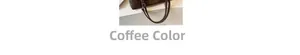 Detailed view of coffee brown tote bag featuring textured pattern and matching strap
