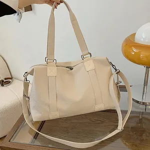 Grand Sac Cabas Cuir PU Main Épaule Bandoulière Pour Femme Bureau Voyage Mode Simple
