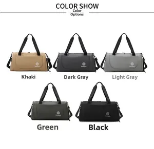 Five available colors of the large capacity sports duffel bag for travel and fitness