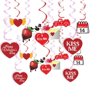 Decorazioni Pendenti Spirale San Valentino Cuore Camion Carta Romantico Rosso Rosa Decorazione Soffitto Matrimonio