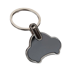 Sublimation metal bottle opener keychain in car shape for DIY heat transfer custom gift