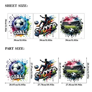 2026 World Cup soccer theme stickers set with colorful GOAL graffiti splash art style