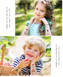 Tatouages temporaires pour enfants avec motifs pirates et dorure laser brillante