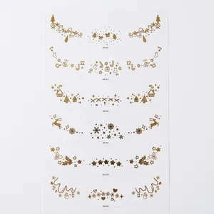 Temporary Tattoo Stickers Face Freckle Waterproof Festival Christmas Halloween Easter Party Body Art Makeup Decorative