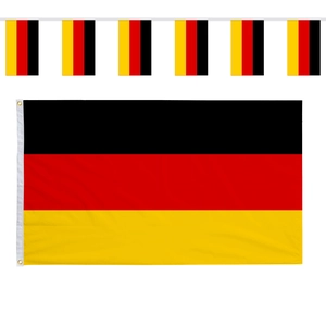 German National Flag Germany Flag Polyester Durable Waterproof For Soccer Match World Cup Outdoor Indoor Decor Banner