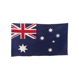 Standard Australia national flag made of durable polyester fabric for outdoor display