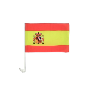 Spain National Flag Soccer Fan Supplies Football Events Decorative Flags Banners Scarves Car Accessories Polyester