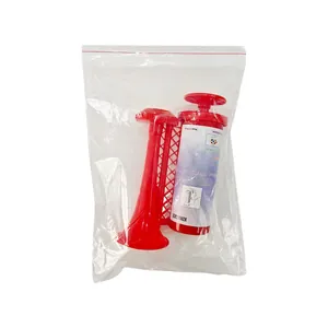 Red air horn with hand pump for 2026 World Cup sports events fan cheering props