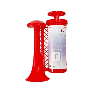 Red air horn hand pump for 2026 World Cup cheering and sports stadium events