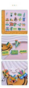 Détails macro des breloques à chaussures PVC Brésil avec perroquet tropical et léopard