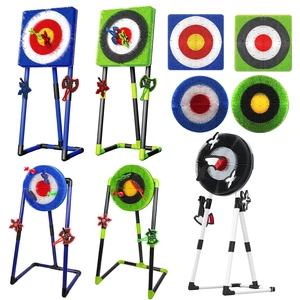 Kids darts and axe throwing target game set with stand for indoor and outdoor sports