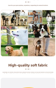 Detail of waterproof breathable leather dog collar showing soft skin-friendly texture