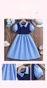 Detail der Eiskönigin-Kleid Bestickung mit feinen Nähten und doppellagigem Netzgewebe