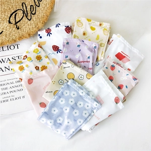 Pastel cartoon fruit ice silk cooling arm sleeves in strawberry and avocado prints