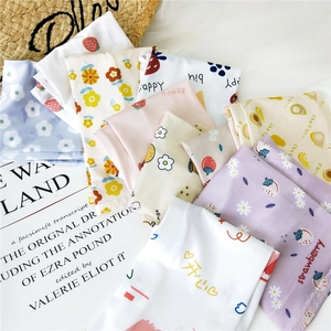Summer cooling arm sleeves with cute fruit patterns and light ice silk fabric