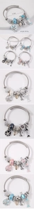Vue détaillée des bracelets en fil de mer avec perles et breloques d'étoile de mer