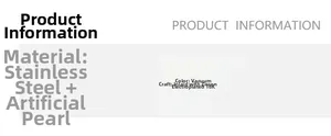 Detailed spec sheet for 18k gold plated pearl rudder earrings with zircon inlay