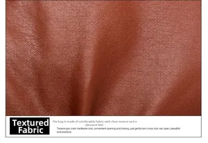 Close-up of brown washed leather texture with soft touch and clear pebble grain