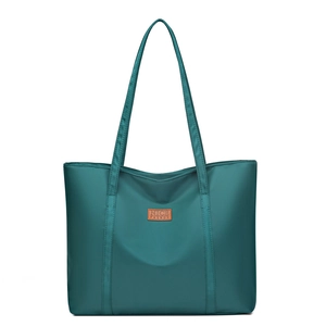 Women Large Capacity Tote Bag Oxford Cloth Waterproof Shoulder Bag For Daily Commuting Street Fashion Minimalist