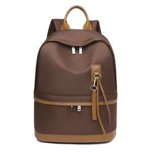 Women Fashion Backpack Waterproof Oxford Cloth Large Capacity Lightweight Travel School Bag Korean Style Simple Trendy