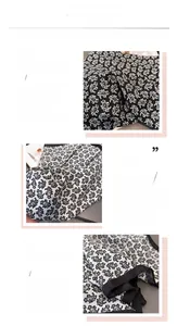 Détail de l'imprimé paisley sur foulard en soie lin avec tissage chevron et ourlet roulé