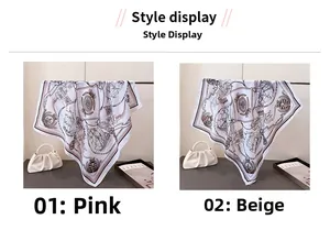 Detail of vintage nautical print scarves with sailing ships, anchors, and crown patterns