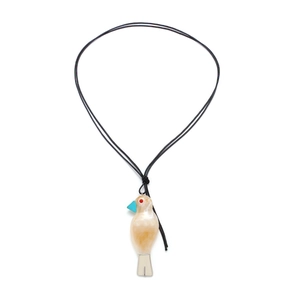 Vogel Anhänger Halskette Kreative Harz Marmor Textur Tier Lange Kordel Minimalistisch Mode Schmuck Für Frauen