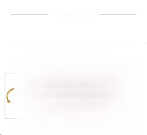 Detailed view of an 18K gold plated stainless steel box chain with lobster clasp