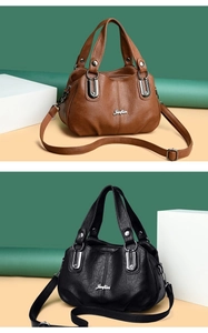 Detail of lychee pattern PU leather tote with silver hardware and adjustable strap