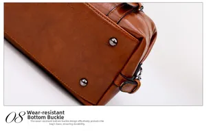 Detailed macro view of caramel leather handbag bottom with durable protective metal studs